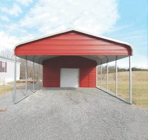 Regular Utility Carport With Gable