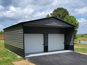 Garage With Front Gable Leanto