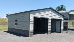 Boxed Eave Garage Pic