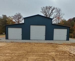 Apex Barn With Vertical Siding