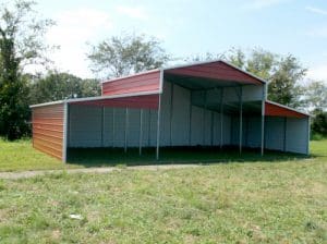 Partially Enclosed Apex Barn