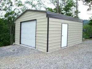 Regular roof garage pic