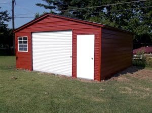 Standard Boxed-Eave Garage