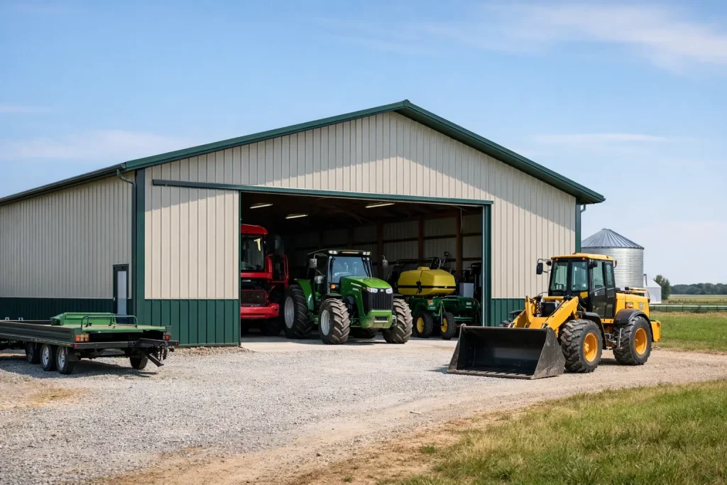 Choosing a Farm Equipment Storage Building