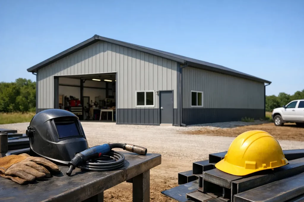 Metal Workshop Building Kits That Fit the Job